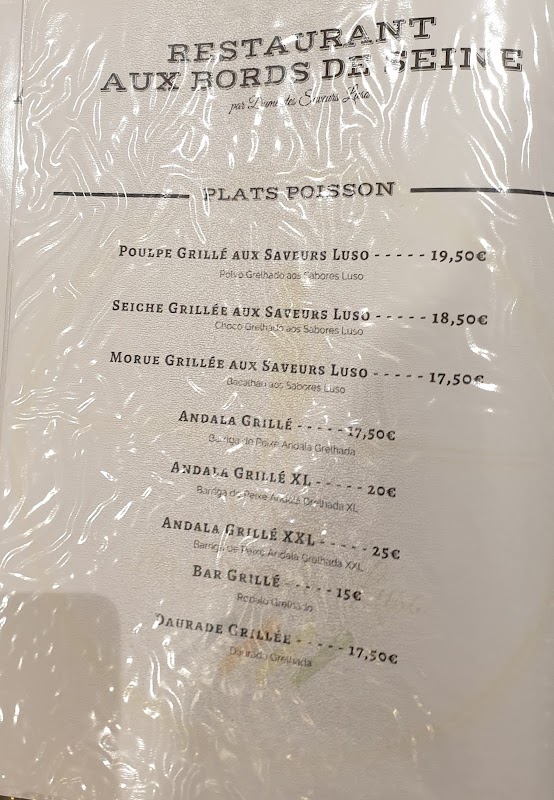 Aux bords de Seine - La scène — menu