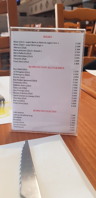BAR RESTAURANT COUTINHO — menu