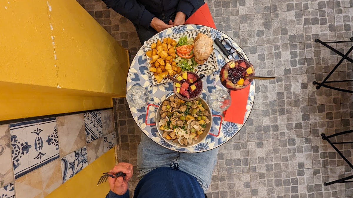 Chez Prada Teixeira — plat