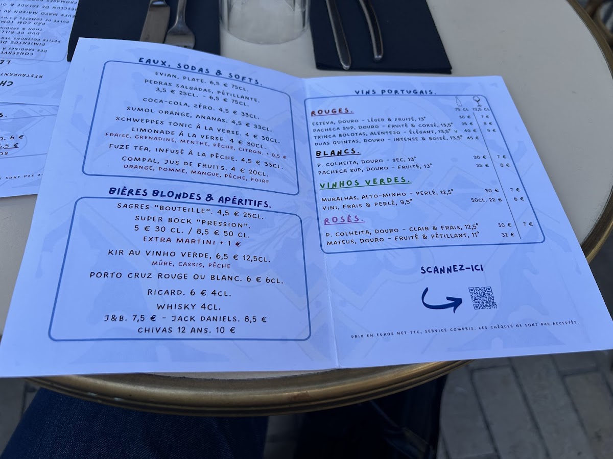 Churrasqueiria — menu