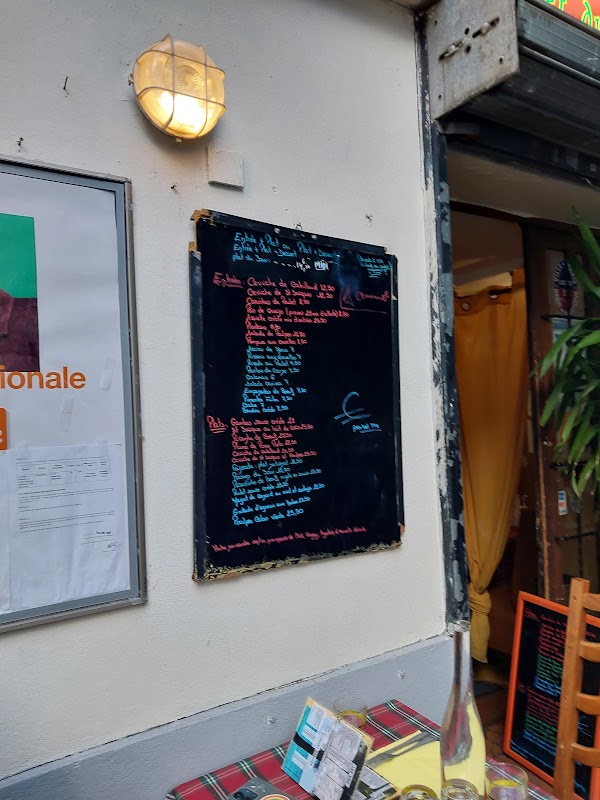 La Taverne du Cap Vert et du Brésil — menu