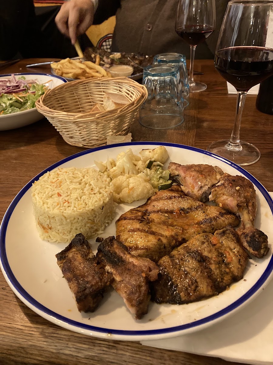 L'As du Poulet — plat