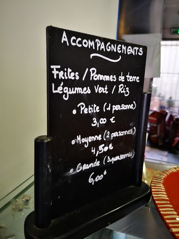 Le nid à Frango — menu