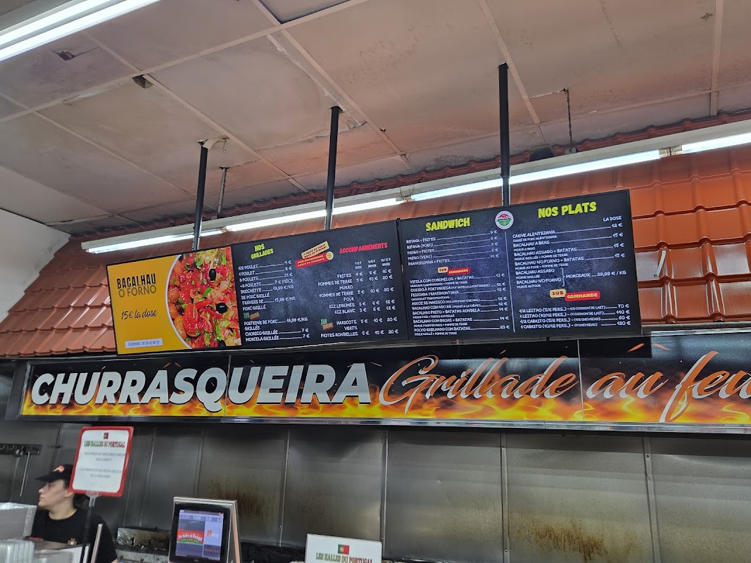Les Halles du Portugal — menu