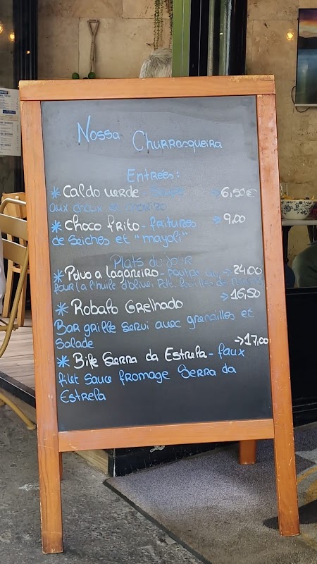 Nossa Churrasqueira Paris 11 — menu