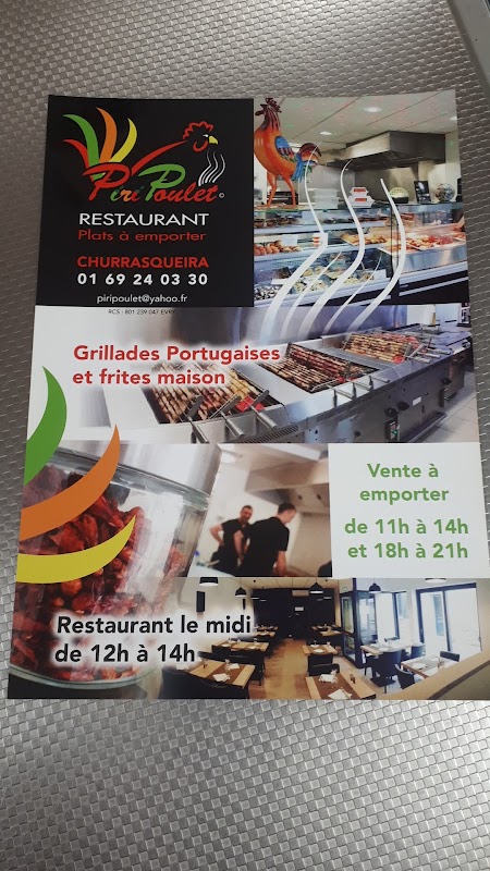 Piri Poulet Montgeron Churasqueira — menu