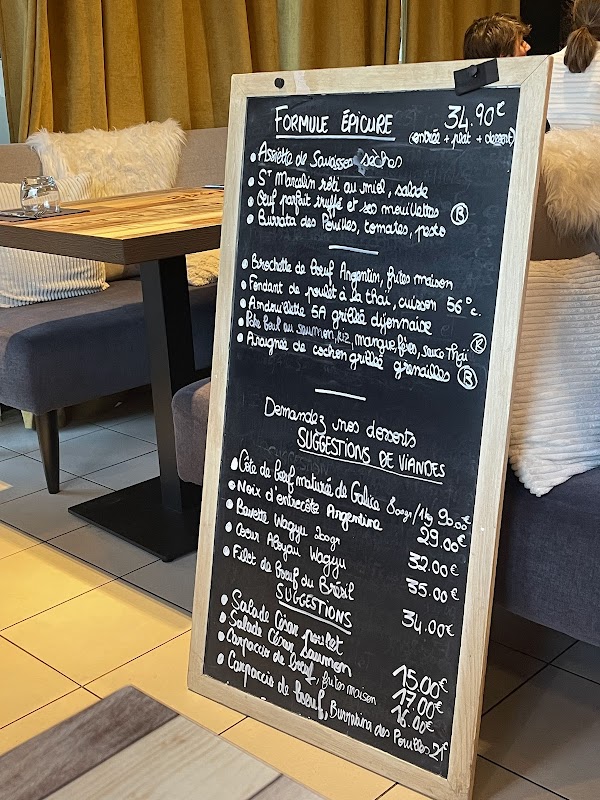 Restaurant Las Brasas — menu