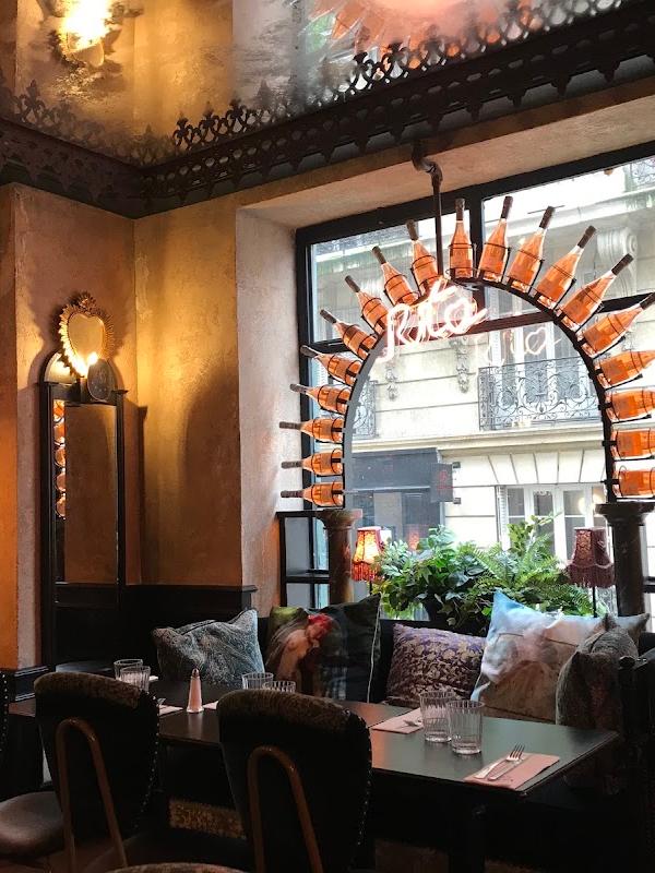 Chez Rita — menu