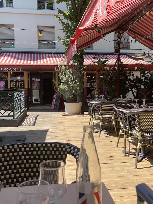 Les Arts — menu