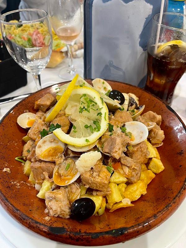 Lusitano — menu