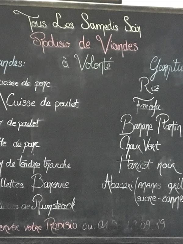 Oli Grill — menu